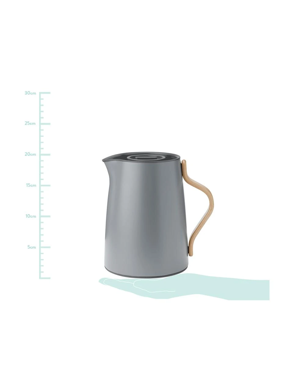Stelton Teezubereiter Emma in Grau matt, 1 L 3 Stelton Teezubereiter Emma in Grau matt, 1 L – Bild 3