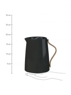 Stelton Teezubereiter Emma in Schwarz glänzend, 1 L, 1 LNur noch wenige verfügbar -Küche Geschäft Teezubereiter Emma in Schwarz glanzend 1 L 2