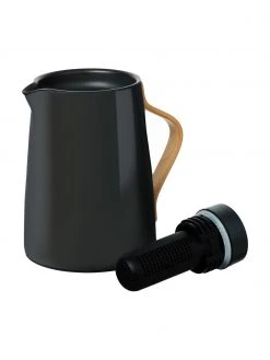 Stelton Teezubereiter Emma in Schwarz glänzend, 1 L, 1 LNur noch wenige verfügbar -Küche Geschäft Teezubereiter Emma in Schwarz glanzend 1 L 3