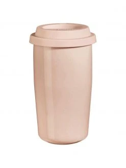 Asa Thermobecher Therimo in Rosa, glänzend, Ø 9 x H 15 cm, 350 ml