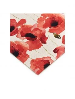 Magma Tischläufer Popy mit Mohnblumen, B 40 x L 145 cm -Küche Geschäft Tischlaufer Popy mit Mohnblumen 3