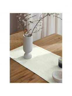 Magma Tischläufer Riva aus Baumwollgemisch in Pastellgrün, B 40 x L 150 cm -Küche Geschäft Tischlaufer Riva aus Baumwollgemisch in Pastellgrun 5