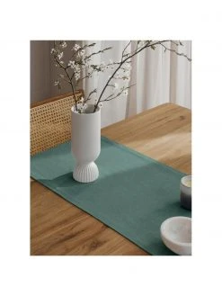 Magma Tischläufer Riva aus Baumwollgemisch in Petrol, B 40 x L 150 cm -Küche Geschäft Tischlaufer Riva aus Baumwollgemisch in Petrol 5