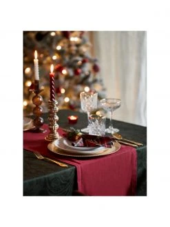 Magma Tischläufer Riva aus Baumwollgemisch in Rot, B 40 x L 150 cm -Küche Geschäft Tischlaufer Riva aus Baumwollgemisch in Rot 2