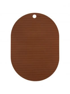 OYOY Living Design Tischsets Ribbo in Karamell, 2 Stück, B 33 x L 46 cm