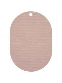 OYOY Living Design Tischsets Ribbo in Rosa, 2 Stück, B 33 x L 46 cm