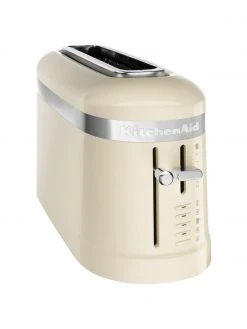 KitchenAid Toaster Design Collection in Cremeweiß für 2-Scheiben, B 14 x H 20 cm