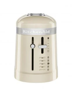 KitchenAid Toaster Design Collection in Cremewei&szlig; f&uuml;r 2-Scheiben, B 14 x H 20 cm -Küche Geschäft Toaster Design Collection in Cremeweiss fur 2 Scheiben 3