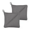S&ouml;dahl Topflappen Soft in Grau, 2 St&uuml;ck, B 24 x L 26 cm