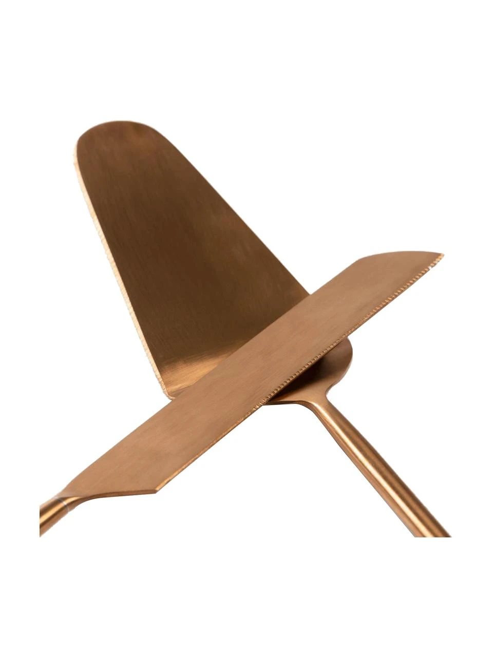 Tortenheber Kelda in Kupferfarben, 2er-Set, Edelstahl Das Besteck ist aus Edelstahl gefertigt. Somit ist es langlebig, rostet nicht und ist resistent gegen Bakterien., Kupferfarben, satiniert, Set mit verschiedenen Größen Tortenheber Kelda in Kupferfarben, 2er-Set, Set mit verschiedenen Größen -Küche Geschäft Tortenheber Kelda in Kupferfarben 2er Set 3