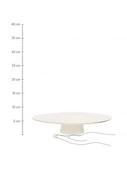 Urban Nature Culture Tortenplatte Good Morning aus Porzellan mit goldenem Rand, &Oslash; 29 cm, Ø 29 x H 6 cm -Küche Geschäft Tortenplatte Good Morning aus Porzellan mit goldenem Rand O 29 cm 2