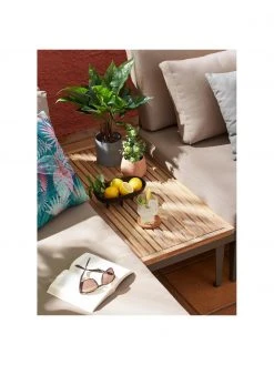 Untersetzer Yanila aus Akazienholz, 4 Stück, Ø 10 x H 1 cm -Küche Geschäft Untersetzer Yanila aus Akazienholz 4 Stuck 5