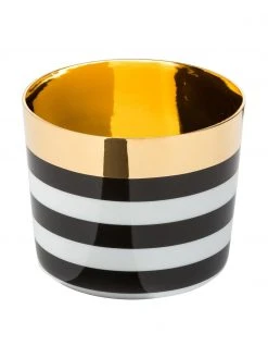 Sieger by Fürstenberg Vergoldeter Champagnerbecher Sip of Gold aus Porzellan, Ø 9 x H 7 cm, 300 ml