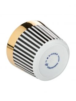 Sieger by F&uuml;rstenberg Vergoldeter Champagnerbecher Sip of Gold aus Porzellan, Ø 9 x H 7 cm, 300 ml -Küche Geschäft Vergoldeter Champagnerbecher Sip of Gold aus Porzellan 8