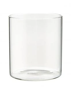 Bitossi Home Wassergläser Boro aus Borosilikatglas, 6 Stück , Ø 8 x H 9 cm, 250 ml
