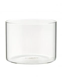 Bitossi Home Wassergläser Boro aus Borosilikatglas, 6 Stück , Ø 8 x H 6 cm, 200 ml