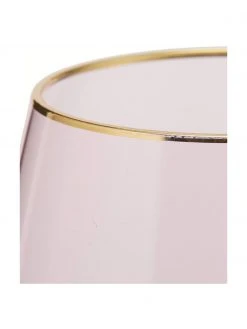 Ladelle Wassergläser Chloe in Rosa mit Goldrand, 4 Stück, Ø 9 x H 12 cm, 600 mlNur noch wenige verfügbar 9 Ladelle Wassergläser Chloe in Rosa mit Goldrand, 4 Stück, Ø 9 x H 12 cm, 600 mlNur noch wenige verfügbar -Küche Geschäft Wasserglaser Chloe in Rosa mit Goldrand 4 Stuck 3