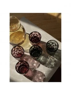 Westwing Collection Wassergläser Colorado mit Strukturmuster, 4 Stück, Ø 8 x H 10 cm, 260 ml 4 Westwing Collection Wassergläser Colorado mit Strukturmuster, 4 Stück, Ø 8 x H 10 cm, 260 ml -Küche Geschäft Wasserglaser Colorado mit Strukturmuster 4 Stuck 4