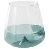 Jotex Wassergl&auml;ser Dunya in Blau/Transparent, 4 St&uuml;ck, Ø 9 x H 10 cm, 450 ml