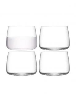 Lsa International Wassergläser Metropolitan, 4 Stück, Ø 9 x H 7 cm, 360 ml -Küche Geschäft Wasserglaser Metropolitan 4 Stuck 5