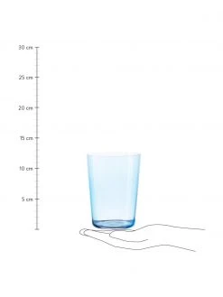 Wassergläser Today in Bunt, 6er-Set, Ø 9 x H 12 cm, 515 mlNur noch wenige verfügbar -Küche Geschäft Wasserglaser Today in Bunt 6er Set 2