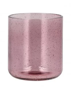Lyngby Wassergläser Valencia in Rosa, 6 Stück, Ø 8 x H 9 cm, 300 ml