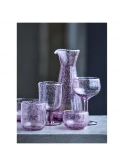 Lyngby Wassergläser Valencia in Rosa, 6 Stück, Ø 8 x H 9 cm, 300 ml -Küche Geschäft Wasserglaser Valencia in Rosa 6 Stuck 3