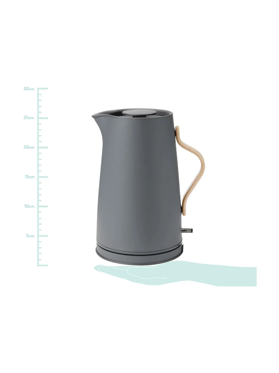 Stelton Wasserkocher Emma in Grau matt, Sonderedition, 1.2 L 2 Stelton Wasserkocher Emma in Grau matt, Sonderedition, 1.2 L – Bild 2