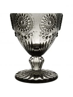 Cote Table Weingläser Chambord mit Blumen-Rlief, 6 Stück, Ø 9 x H 14 cm, 250 mlNur noch 1 Artikel verfügbar -Küche Geschäft Weinglaser Chambord mit Blumen Rlief 6 Stuck 3