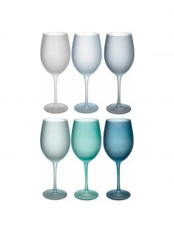 Villa D'Este Home Tivoli Weingläser Happy Hour, 6er Set, Ø 9 x H 24 cm