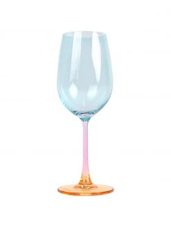 Ladelle Weingläser Rainbow, 4 Stück, Ø 6 x H 22 cm, 350 ml