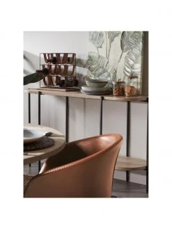 Weinregal Mucia für 9 Flaschen mit Mangoholz und Lederriemen, B 39 x H 36 cm 5 Weinregal Mucia für 9 Flaschen mit Mangoholz und Lederriemen, B 39 x H 36 cm -Küche Geschäft Weinregal Mucia fur 9 Flaschen mit Mangoholz und Lederriemen 5