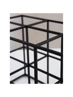 Jotex Weinregal Vinnie in Schwarz f&uuml;r 9 Flaschen, B 37 x H 37 cmNur noch 1 Artikel verfügbar -Küche Geschäft Weinregal Vinnie in Schwarz fur 9 Flaschen 3