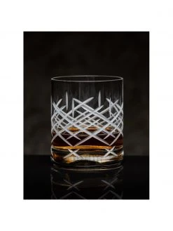 Whiskygläser Club mit Strukturmuster, 6 Stück, Ø 10 x H 10 cm, 320 ml -Küche Geschäft Whiskyglaser Club mit Strukturmuster 6 Stuck 4