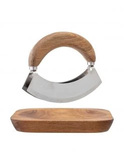 Bloomingville Wiegemesser-Set Cut, 2-tlg., Set mit verschiedenen Größen -Küche Geschäft Wiegemesser Set Cut 2 tlg 2