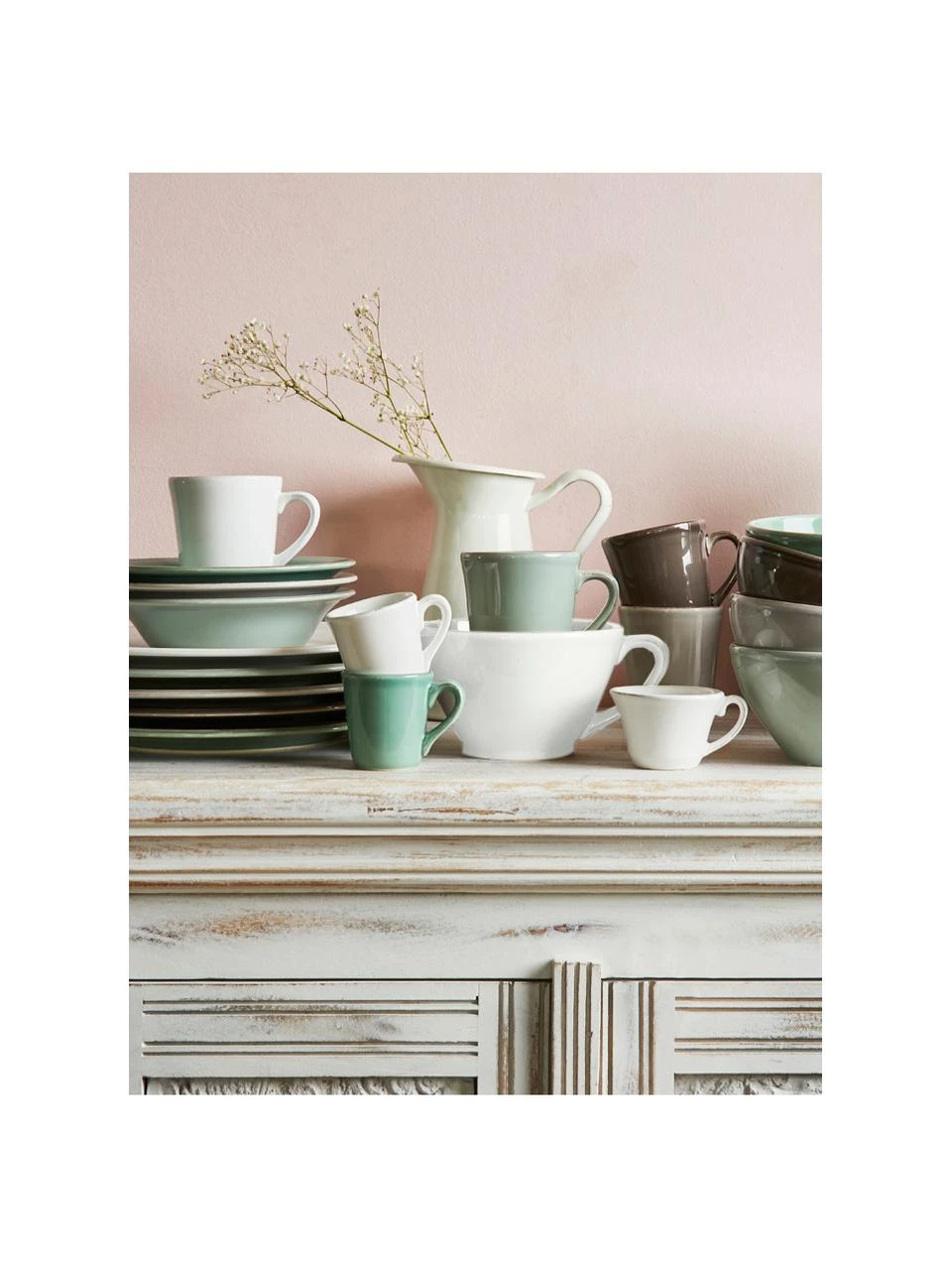 Cote Table XL-Tasse Constance im Landhaus Style, Ø 15 x H 9 cm, 500 ml 2 Cote Table XL-Tasse Constance im Landhaus Style, Ø 15 x H 9 cm, 500 ml – Bild 2