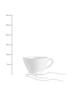 Cote Table XL-Tasse Constance im Landhaus Style, Ø 15 x H 9 cm, 500 ml 5 Cote Table XL-Tasse Constance im Landhaus Style, Ø 15 x H 9 cm, 500 ml -Küche Geschäft XL Tasse Constance im Landhaus Style 2