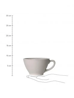 Cote Table XL-Tasse Constance im Landhaus Style, Ø 15 x H 9 cm, 500 ml -Küche Geschäft XL Tasse Constance im Landhaus Style 5