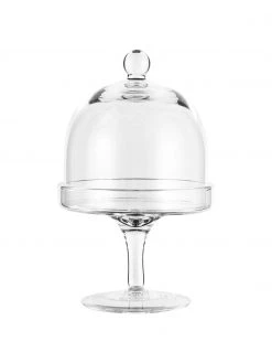 Leonardo XS Etagere Dolce aus Glas, Ø 12 cm, H 20 cm