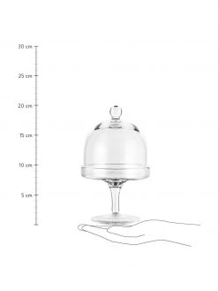 Leonardo XS Etagere Dolce aus Glas, Ø 12 cm, H 20 cm -Küche Geschäft XS Etagere Dolce aus Glas O 12 cm 3