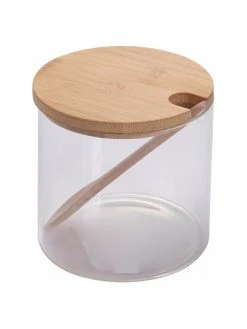 Villa D'Este Home Tivoli Zuckerdose Len mit Löffel, Ø 10 x H 10 cm